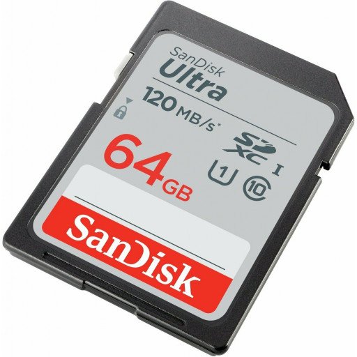 SanDisk Ultra UHS-I 100MBs Class 10 SDXC Memory Card - 64GB SanDisk Ultra UHS-I 100MBs Class 10 SDXC Memory Card - 64GB