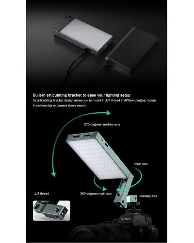 Godox RGB Mini Creative M1 On-Camera Video LED Light