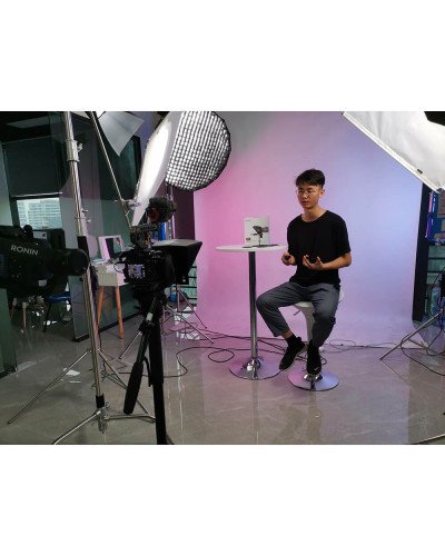 Desview T2 Portable Smartphone / Tablet / DSLR Camera Teleprompter with Remote Control