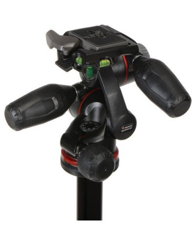Manfrotto MK190XPRO3-3W Aluminum Tripod with 3-Way Pan/Tilt Head
