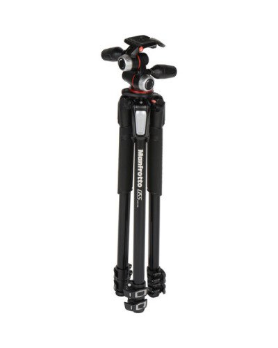 Manfrotto MK055XPRO3-3W Aluminum Tripod with 3-Way Pan/Tilt Head Manfrotto MK055XPRO3-3W Aluminum Tripod with 3-Way Pan/Tilt Head