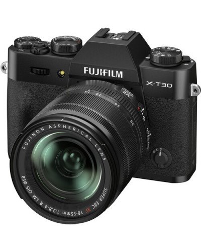 FUJIFILM X-T30 II Mirrorless Camera with 18-55mm Lens (Black) FUJIFILM X-T30 II Mirrorless Camera with 18-55mm Lens (Black)