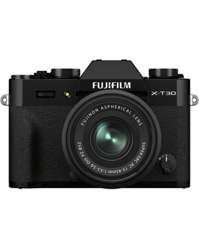FUJIFILM X-T30 II Mirrorless Camera with XC 15-45mm OIS PZ Lens (Black) FUJIFILM X-T30 II Mirrorless Camera with XC 15-45mm OIS PZ Lens (Black)