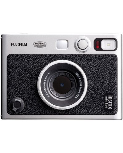 FUJIFILM INSTAX MINI EVO Hybrid Instant Camera (Black)