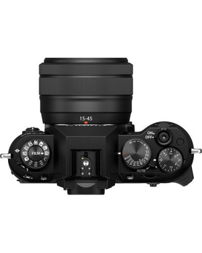 FUJIFILM X-T50 Mirrorless Camera with 15-45mm f/3.5-5.6 Lens (Black)