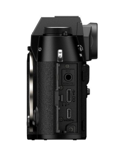 FUJIFILM X-T50 Mirrorless Camera with 15-45mm f/3.5-5.6 Lens (Black)