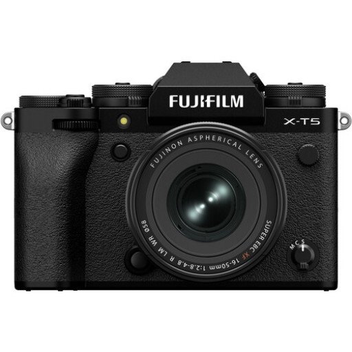 FUJIFILM X-T5 Mirrorless Camera with XF 16-50mm (Black)