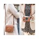 FUJIFILM INSTAX MINI EVO Hybrid Instant Camera Brown with 32GB Memory Card/Leather Case/Instant Film-10 Sheets