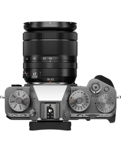FUJIFILM X-T5 Mirrorless Camera with 18-55mm Lens (Silver)