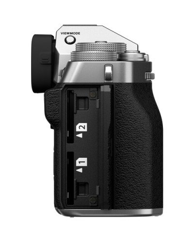 FUJIFILM X-T5 Mirrorless Camera with 18-55mm Lens (Silver)