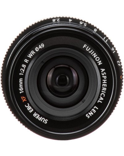 FUJIFILM XF 16mm f/2.8 R WR Lens (Black) FUJIFILM XF 16mm f/2.8 R WR Lens (Black)