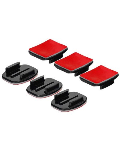 Flat Curved Adhesive Mounts Sticker Mount for GoPro Hero Xiaomi Yi 4K Mijia SJCAM Action Camera