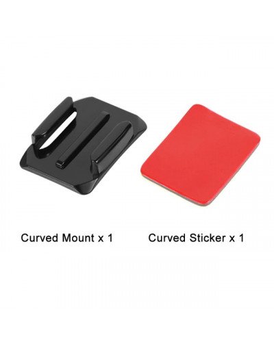 Flat Curved Adhesive Mounts Sticker Mount for GoPro Hero Xiaomi Yi 4K Mijia SJCAM Action Camera
