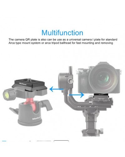 Minifocus Quick Release Plate For DJI Ronin RS3 mini Stabilizer Upper Quick Release Plate For DJI RS3PRO/3/2/C2