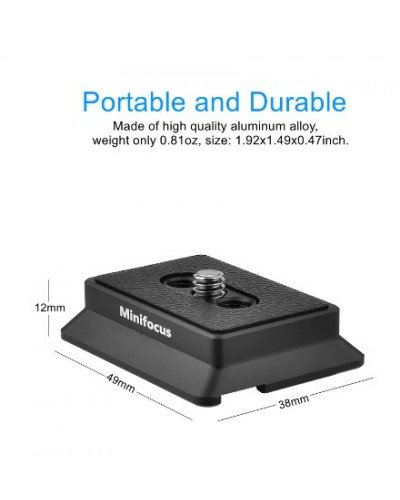 Minifocus Quick Release Plate For DJI Ronin RS3 mini Stabilizer Upper Quick Release Plate For DJI RS3PRO/3/2/C2