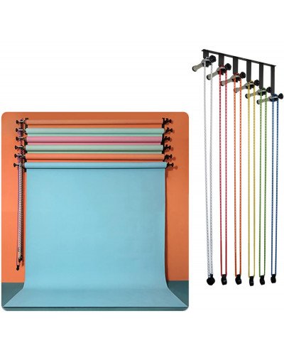 NiceFoto S-22 6-Roller Manual Chain Background Support Kits NiceFoto S-22 6-Roller Manual Chain Background Support Kits