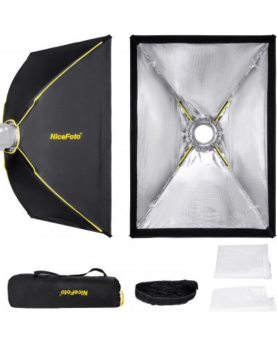 NiceFoto Quick Set Up Softbox With Grid ES-710(70x100cm)