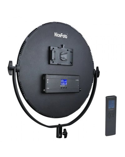 NiceFoto SL-360ARC Ultra Soft Bi-color Round LED Panel Light