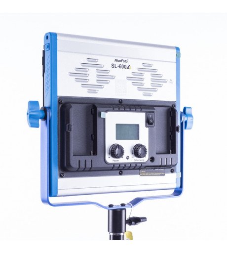 NiceFoto SL-600A Bi-Colour Video LED Panel Light