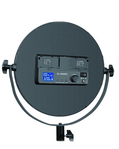 NiceFoto SL-236ARC Ultra Soft Bi-color Round LED Panel Light