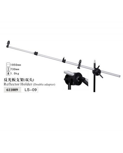 NiceFoto LS-09 Double Headed Reflector Holder