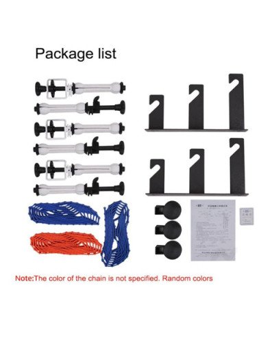 NiceFoto S-15 3-Roller Manual Chain Background Support Kits