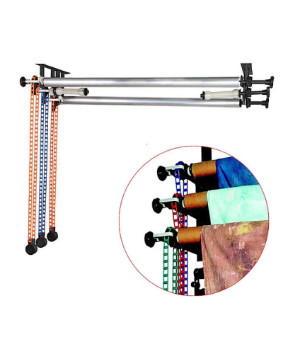 NiceFoto S-15 3-Roller Manual Chain Background Support Kits