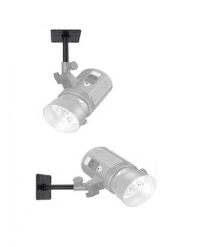 NiceFoto T60 Photo Studio Flash Lighting Wall Plate Holder Mini Light Stand Plate Flash