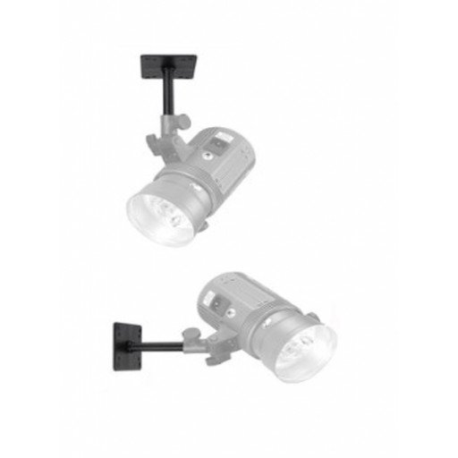 NiceFoto T60 Photo Studio Flash Lighting Wall Plate Holder Mini Light Stand Plate Flash