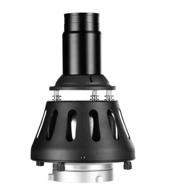NiceFoto SN-29A Optical Snoot for LED Video Light and Studio flash light with Bowens mount