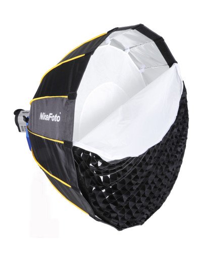 NiceFoto Quick Set-up Parabolic Soft Box LED-120cm