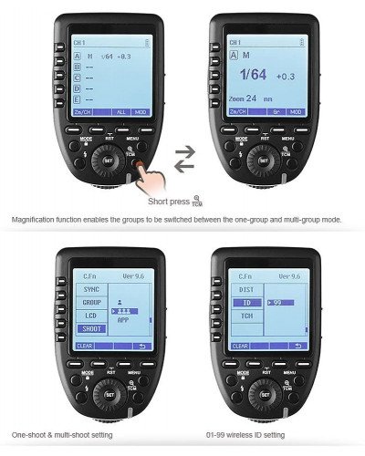 Godox XProS TTL Wireless Flash Trigger for Sony Cameras