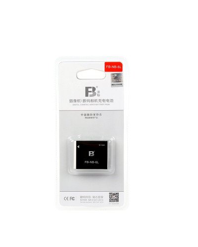 FB NB-6L Digital Camera lithium Battery For Canon IXUS 310 SX240 SX275 SX280 SX510 SX500 105 210 300 S90 S95