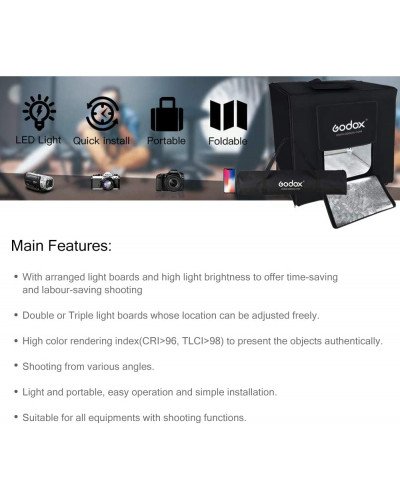 GODOX LSD40 LED Mini Photography Studio Tent