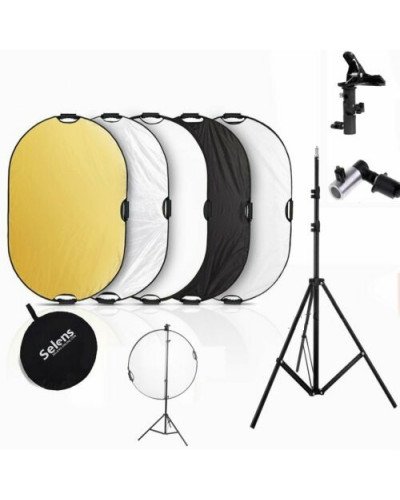 Selens 120x180CM 5 in 1 Reflector Photography Portable Light Reflector