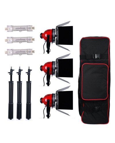 NICEFOTO 800W Red Head Light SPOTLIGHT with DIMMER for Studio Photography RDG-800