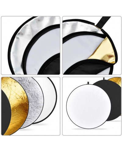 GODOX 80cm 5-in-1 Collapsible Round Portable Disc Light Reflector
