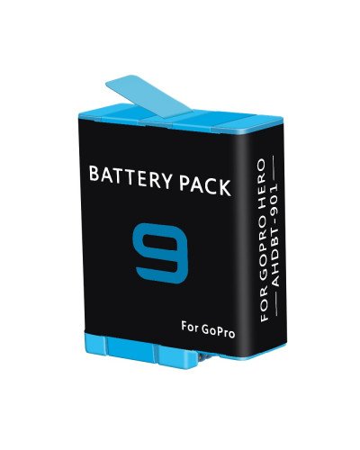 Battery AHDBT-901 Li-ion Rechargeable for GoPro Hero 9 Sports Action Camera