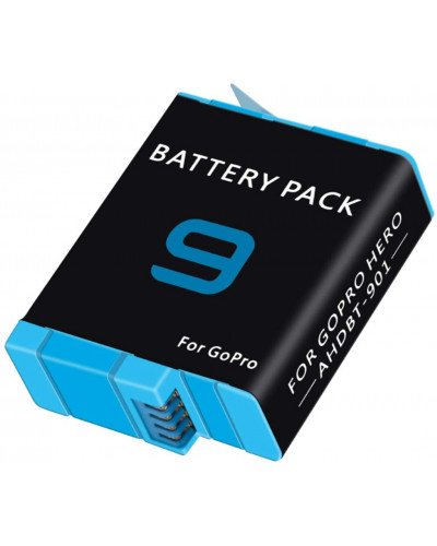 Battery AHDBT-901 Li-ion Rechargeable for GoPro Hero 9 Sports Action Camera