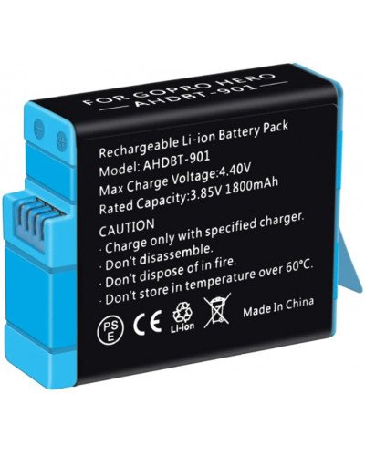 Battery AHDBT-901 Li-ion Rechargeable for GoPro Hero 9 Sports Action Camera