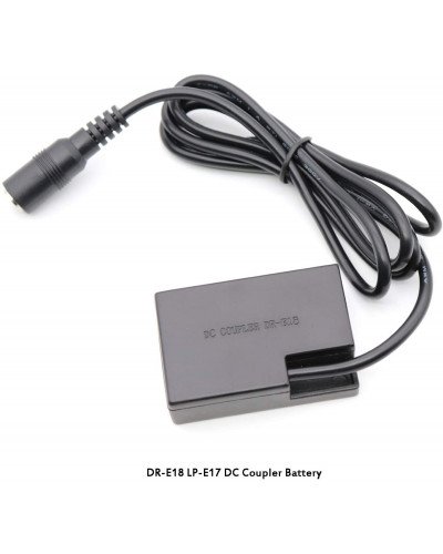 Adapters ACK-18 R-E18 Power Adapter USB cable LP-E17 ummy Battery for Canon EOS 750D