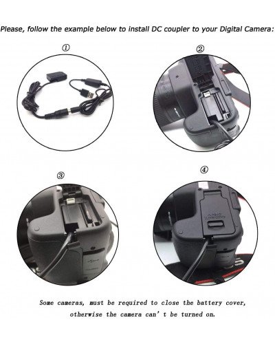 Adapters ACK-18 R-E18 Power Adapter USB cable LP-E17 ummy Battery for Canon EOS 750D