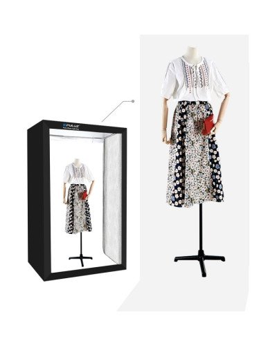 PULUZ Professional 200cm/2m Photography Photo Studio Box 6 LED Light Panels 240W 5500K 2 Meter Photo Lighting Shooting Tent Kit