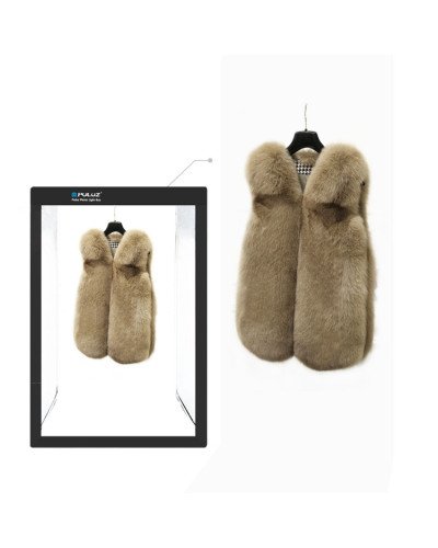 PULUZ Professional 200cm/2m Photography Photo Studio Box 6 LED Light Panels 240W 5500K 2 Meter Photo Lighting Shooting Tent Kit