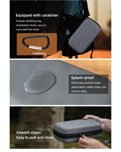 Mini Carrying Bag for DJI Pocket 2 Creator Combo Portable Storage Case Damping Box
