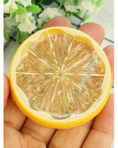 Yellow Mini Photography Props Simulation Lemon Slices for Studio Photo Desktop Shooting Decoration Accessories Yellow Mini Photography Props Simulation Lemon Slices for Studio Photo Desktop Shooting Decoration Accessories