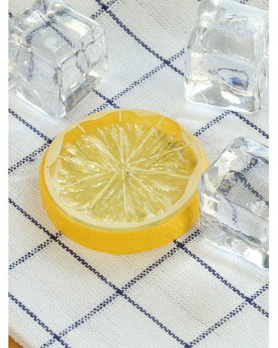 Yellow Mini Photography Props Simulation Lemon Slices for Studio Photo Desktop Shooting Decoration Accessories Yellow Mini Photography Props Simulation Lemon Slices for Studio Photo Desktop Shooting Decoration Accessories