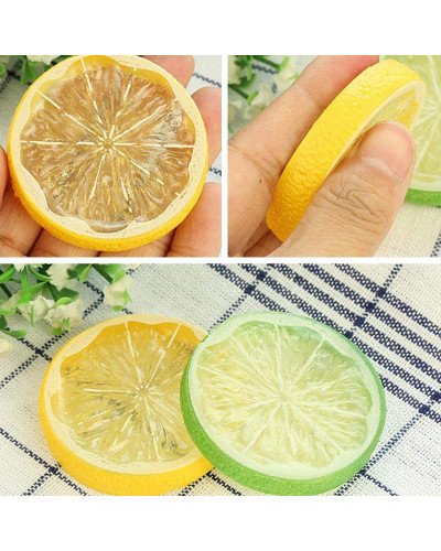 Green Mini Photography Props Simulation Lemon Slices for Studio Photo Desktop Shooting Decoration Accessories Green Mini Photography Props Simulation Lemon Slices for Studio Photo Desktop Shooting Decoration Accessories