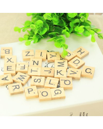 26pcs/lot Wooden English Alphabet Diy Creative Ornaments for Backdrop Photography Accessories