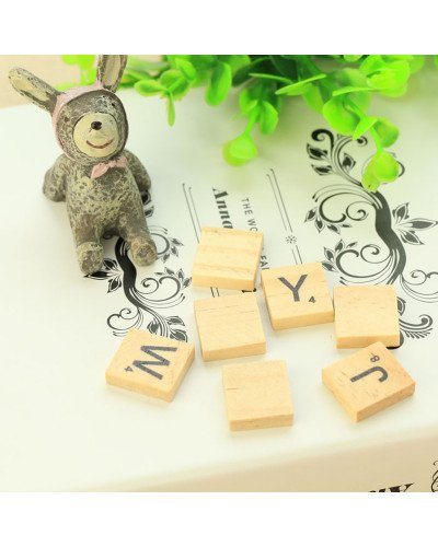 26pcs/lot Wooden English Alphabet Diy Creative Ornaments for Backdrop Photography Accessories